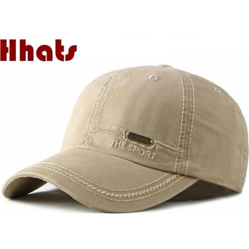 Spring Summer Cotton Curved Sports Cap For Men Adjustable Unisex Baseball Cap Vintage Snapback Male Cap Hip Hop Fitted Hat Cap