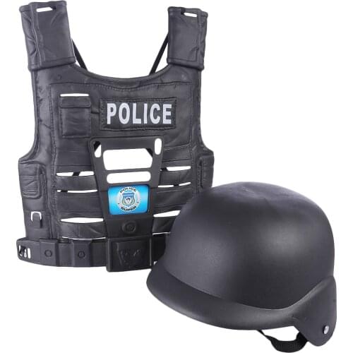 Pretend Play Police Toys Set for Kids Children Simulation Policeman Role Play Kits toy for Boys Playing Set kids gift