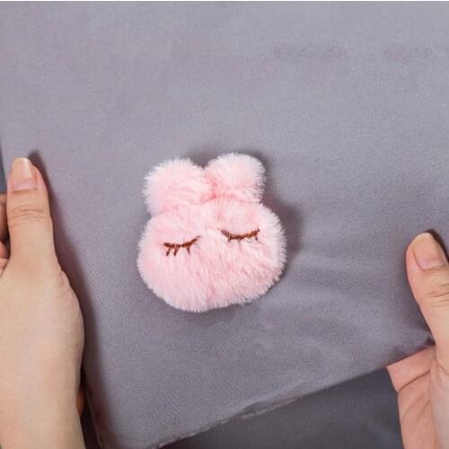 8Pcs Cartoon Rabbit Anti-slip Plush Blanket Buckles Quilt Fixing Clips Fasteners Quilt Fixed Buckle Clothes Pegs Clamp