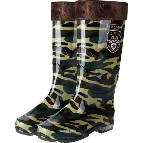 Winter Fishing Boots Plus velvet warm Rubber Waders Boot womens Long Waterproof boots Men shoes Fishing Wading Outdoor product