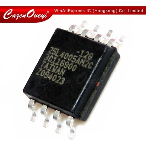 10pcs/lot MX25L4005AM2C-12G MX25L4005AMC 25L4005 SOP-8 In Stock