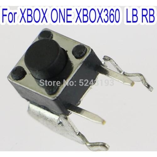10pcs Replacement For Microsoft Xbox 360 One Controller RB LB Bumper Button Switch Repair Parts Kits Game Accessories