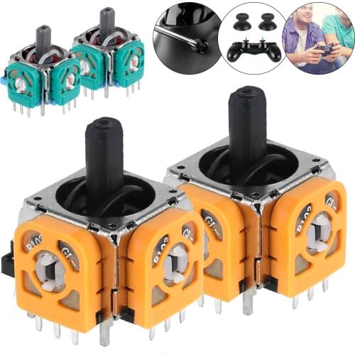 3D Analog Joystick Sensor Module Potentiometer Thumb Stick for PlayStation 4 PS4 Pro Slim Controller Repair Parts
