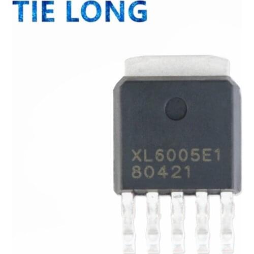 5pcs/lot XL6005E1 SMD TO-252-5 boost constant current IC chip XL6005 new