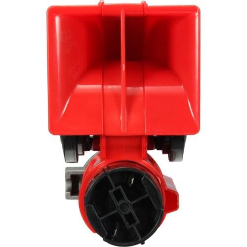 Car 12V 150DB Auto Twin Dual Tone Compact Air Horns Kit Truck Lorry SUV RV Train Caravan Boat Twin Tone Super Loud