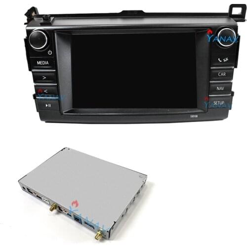 Car radio player system upgrade GPS navigation interface For-Toyota RAV4 2015 2016 2017 2018 Car video Android system interface