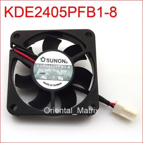 Free Shipping KDE2405PFB1-8 5010 2445V 2Pin Cooler Cooling Fan For 6SE6440 MM440 Fan
