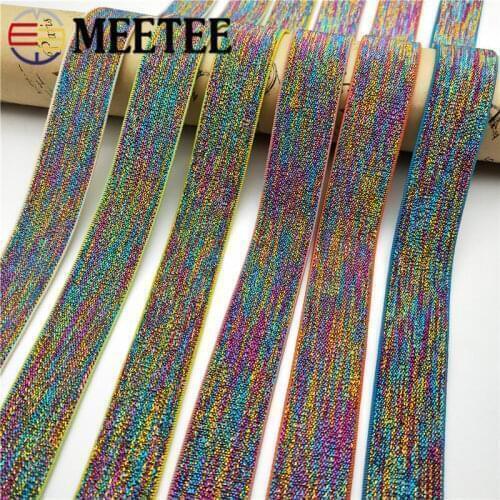 4Meters 23mm Elastic Bands Clothing Bags Trousers Rubber Band Fashion Soft Belt Elastic Webbings DIY Sewing Accessories