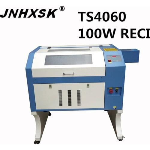 JNHXSK 100W TS4060 laser cutter cnc router 400*600mm Laser engraver machine honeycomb working table DIY plywood interface USB2.0