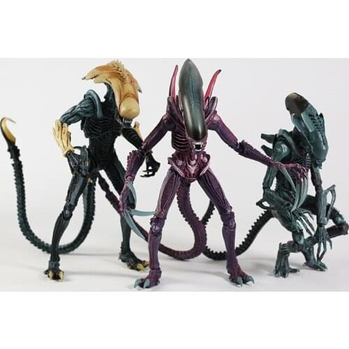 NECA AVP Alien VS. Predator Arachnoid Chrysalis Razor Claws Alien 7" Action Figure Collectible Model Toy