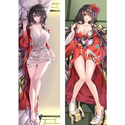 Newly Design Anime Date A Live Tokisaki Kurumi Yoshino Dakimakura Body Pillow Case Hugging Body Pillow Cover Case Pillowcases