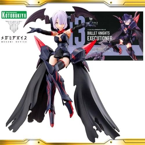 Original Kotobukiya Megami Device Kp560 Bullet Knights Executioner Frame Arms Girl Model Kids Robot Anime Action Figure Toys