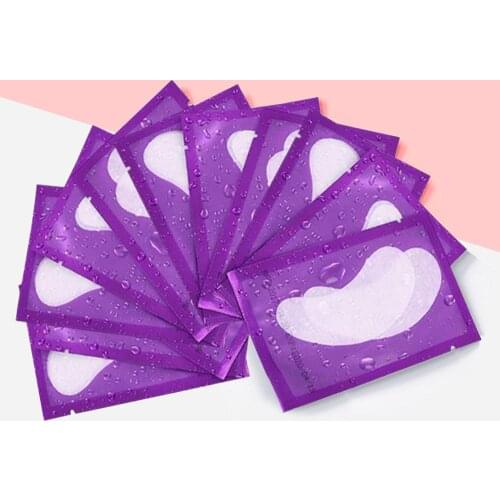 100pairs Eyelash Pads Paper Patches Grafting Eyelashes Under Eye Pads For Eyelash Extension Eye Gel Patch Tips Sticker