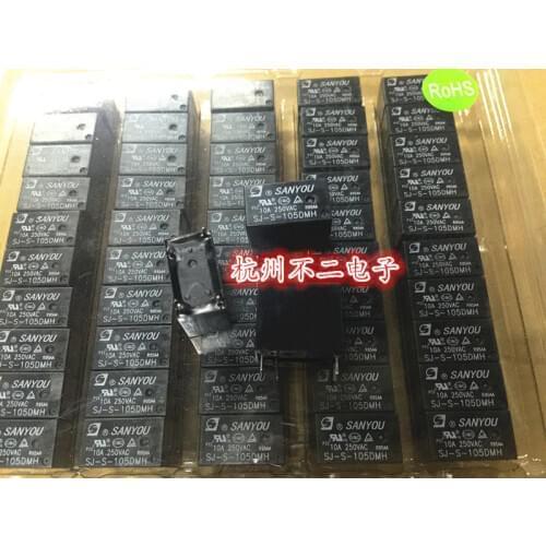 Relay SJ-S-105DMH high load 10A 250V for JZC-32F-G 4 feet normally open