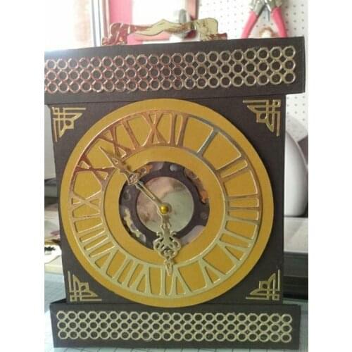 Make Time Cock Metal Cutting Dies for DIY Scrapbooking Paper Cards Making Decorative Crafts Supplies 2019 New Diecuts