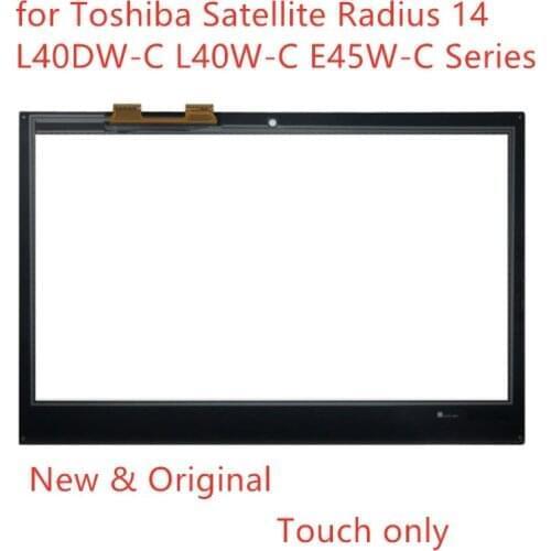 Touch Screen Digitizer Glass for Toshiba Satellite Radius 14 L40DW-C005 L40DW-C006 L40W-C009 L40W-C1697 E45W-C4200X E45W-C4200