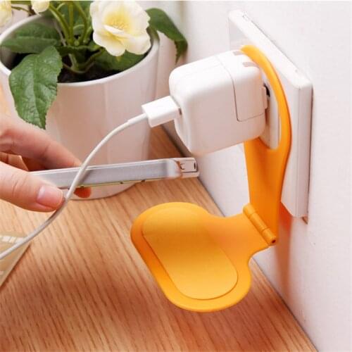 SIANCS Foldable Mobile Phone Charge Mount Holder Stand Monopod Stick Tripod SupportPhone Hook Shelf For Any Charger Of Phone