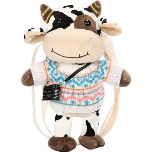 NEW Cute Plush Doll Messenger Bag Girls Bear Phone Purse Organizer Crossbody Shoulder Bags 2021 Autumn Winter Bag For Females