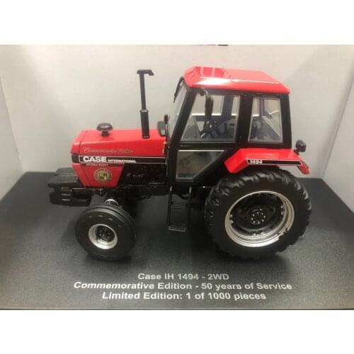 UH 1/32 Case IH 1494 2WD Commemorative Edition Tractor Diecast Model UH6261 Toy