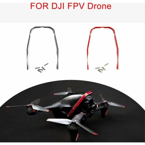 Drone Top Protection Bar for DJI FPV Combo Aluminum Alloy Bumper Guard Protector Accessories Kits for DJI FPV Aircraft Accessory