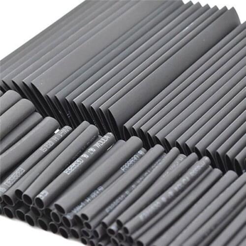 127Pcs Car Electrical Cable Heat Shrink Tubing Wrap Sleeve 7 Sizes Assorted Connecting Sleeves For Electrical Wiring-LB8