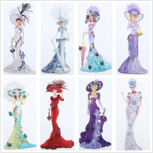 Diamond Painting Angel Elegant Lady Partial Drill Special Shaped Crystal Rhinestone Women Diamond Art Kits for Adults and Kids