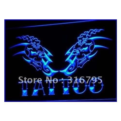 I555 Tattoo Shop NEWEST Display Bar LED Neon Light Light Signs On/Off Switch 20+ Colors 5 Sizes