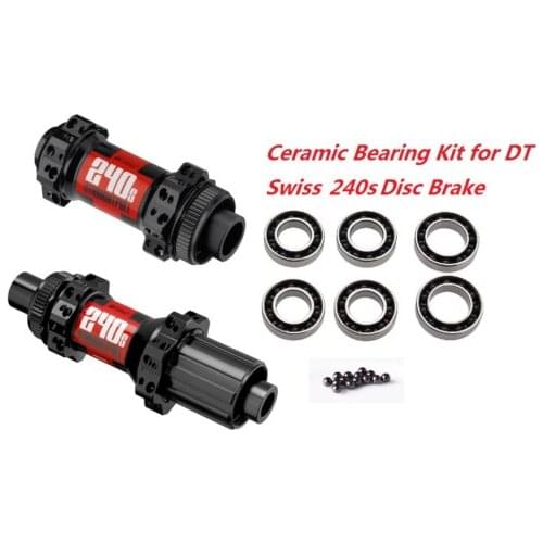 J & L rodamientos de cerámica para DT Swiss 240 freno de disco eje pasante/ejes QR-StraightPull