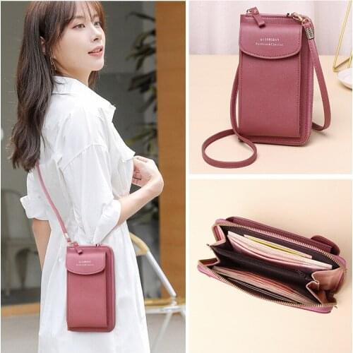 Cell Phone Purse Crossbody Bag Fashion Wallet Shoulder Bag Multifunctional Wallet Handbag For Women d88