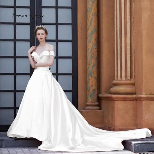 Lemon·joyce Lace Wedding Dresses
