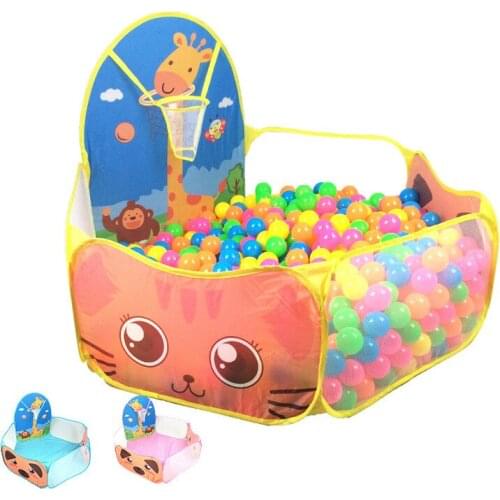 Portable Baby Playpen Children Outdoor Indoor Ball Pool Play Tent Kids Safe Foldable Playpens Game Pool of Balls for Kids Gifts