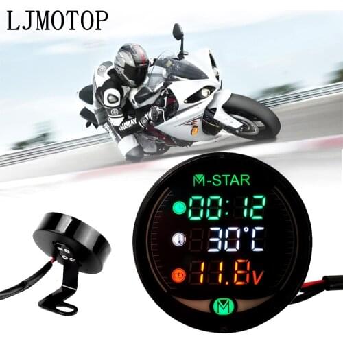 Night Vision Motorcycle Meter Time Temperature Voltage Table For BMW F800GT F800R F800ST HP2 EnduRo HP2 Megamoto HP2 SPORT