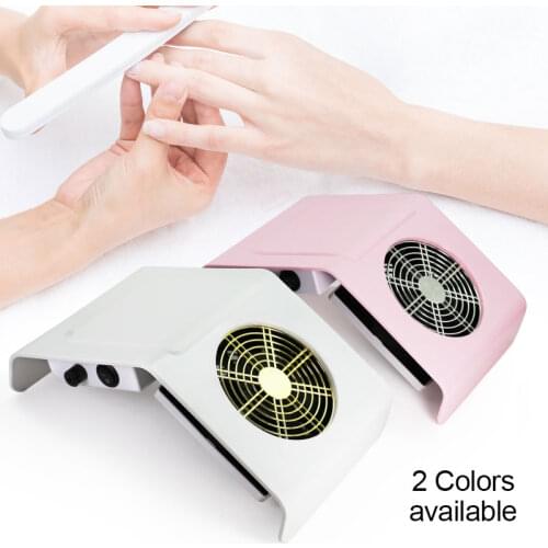 NAILCO 40W Nail Dust Suction Strong Collector For Nail Dust 2 Colors Cleaner Machine nails for manicure Salon tools