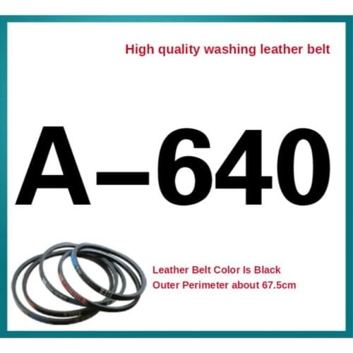 A-640 Washing machine belt A type belt transmission belt washing machine motor belt triangle belt antistatic belt accessories