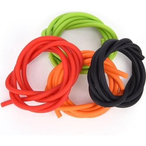 1M Natural Latex Slingshots Rubber Tube for Outdoor Hunting Shooting High Elastic Tubing Band Tactical Catapult Bow Accessories