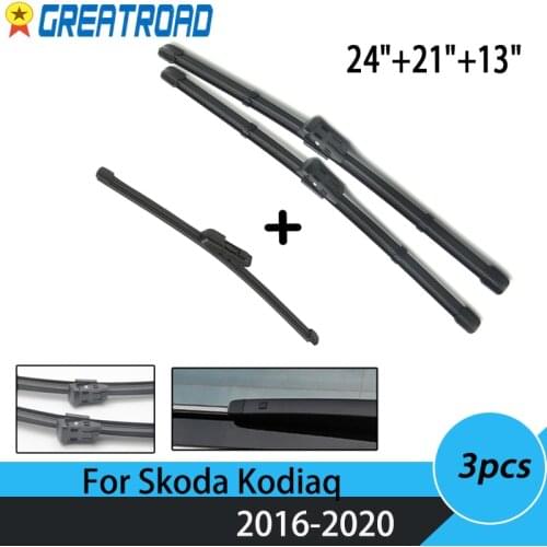 Windshield Windscreen Wiper Blades For Skoda Kodiaq 2016 - 2020 Front Rear Window 2017 2018 2019