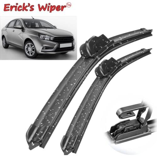 Ericks Wiper LHD Front Wiper Blades For Lada Vesta 2015 2016 2017 2018 Windshield Windscreen Front Window 24"+18"