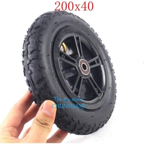 High performance 200X40 8 inch rubber tires fits folding bicycle Electric Scooter motorcycle babys car 200*40
