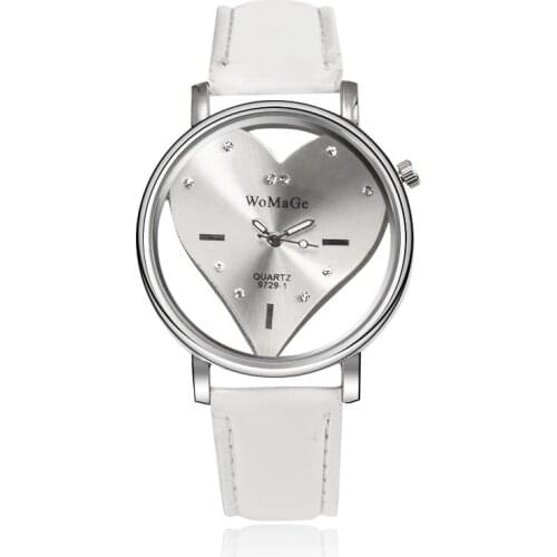 Womage Women's Skeleton Watch