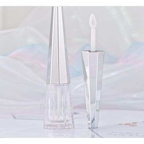 Wholesale Lipgloss Containers Hexagon Lipstick Balm Tubes Turriform Lip Glaze Labial Glair Makeup Packing Bottle 10/30/50pcs