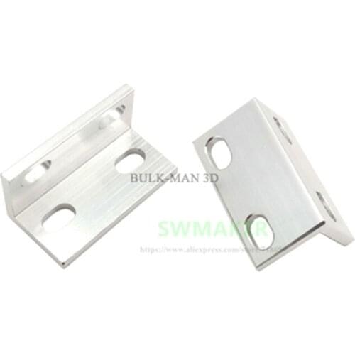 10pcs Openbuilds CNC Aluminium Double Universal L Bracket for 20mm V-slot Linear Rail Aluminum Extrusions Aluminum profiles