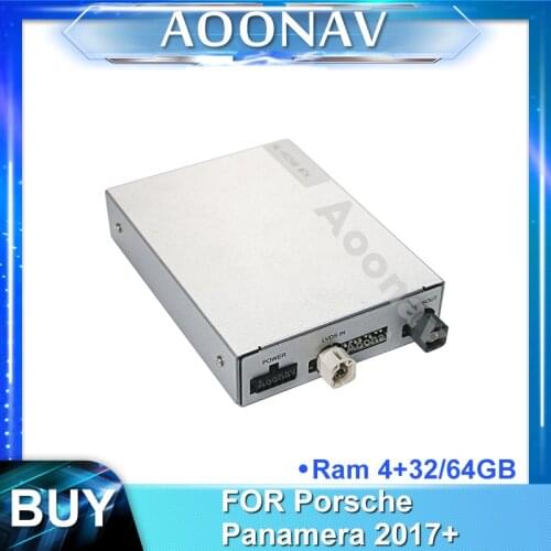 2din android car radio Decoding Box for-Porsche MACAN 2018+ car multimedia player GPS navigation Video Interface Decoding tool