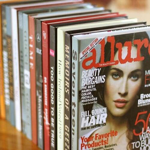 10pc fashion magazine Home Furnishing decoration simulation photography props Fake decoration BH-22 book ecoration Books