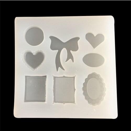 9*1CM DIY Sugar Craft Cake Vintage Petal Ribbon Cake Silicone Mold Fondant Mold Cake Decorating Tools Gum Paste Mold