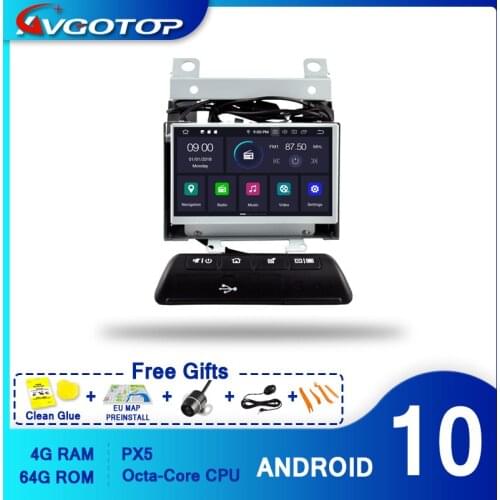 AVGOTOP Android 10 Auto Radio for Land Rover Freelander 2 2007 2008 2009 2010 2011 2012 Vehicle Navi Multimedia