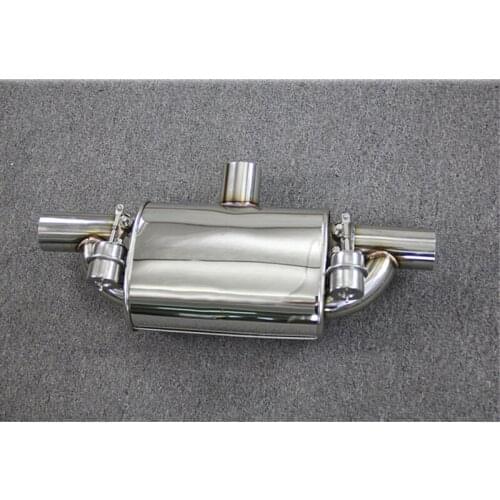 Car Muffler Tip Vacuum pump Variable Valve Muffler Remote control Universal T shape One in two Exhaust Tips Valve