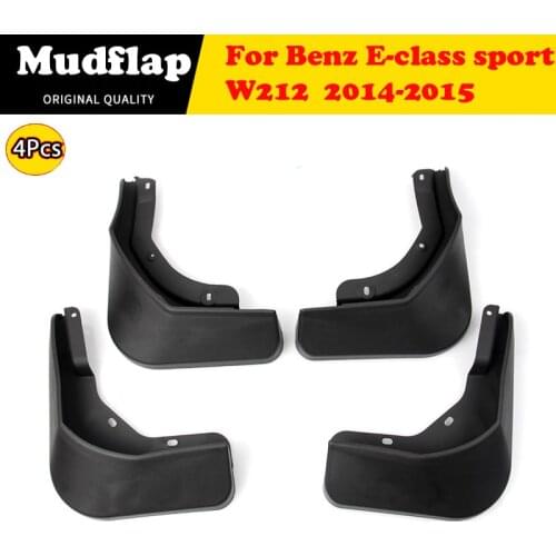 Mudflaps FOR Mercedes Benz E class W212 2014 2015Mudguard Splash Mud Flap Guard Fender Car Accessories Auto Styline Front Rear