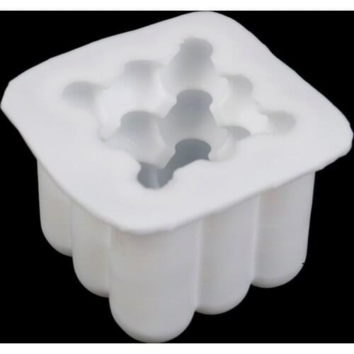 Candles Mould Wax Candles Plaster cake 3D Silicone Soap Mold Soap Making Tools DIY Homemade Christmas