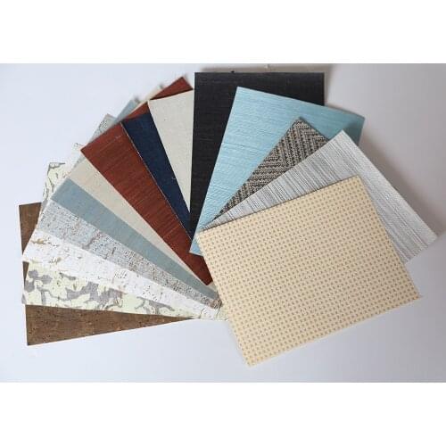 MYWIND more choose sample 10x10cm for one piece More Color paper weave sisal Abaca