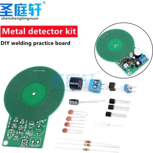 Metal Detector Kit Electronic Kit DC 3V-5V 60mm Non-Contact Sensor Board, Electronic Part, Metal Detector, DIY